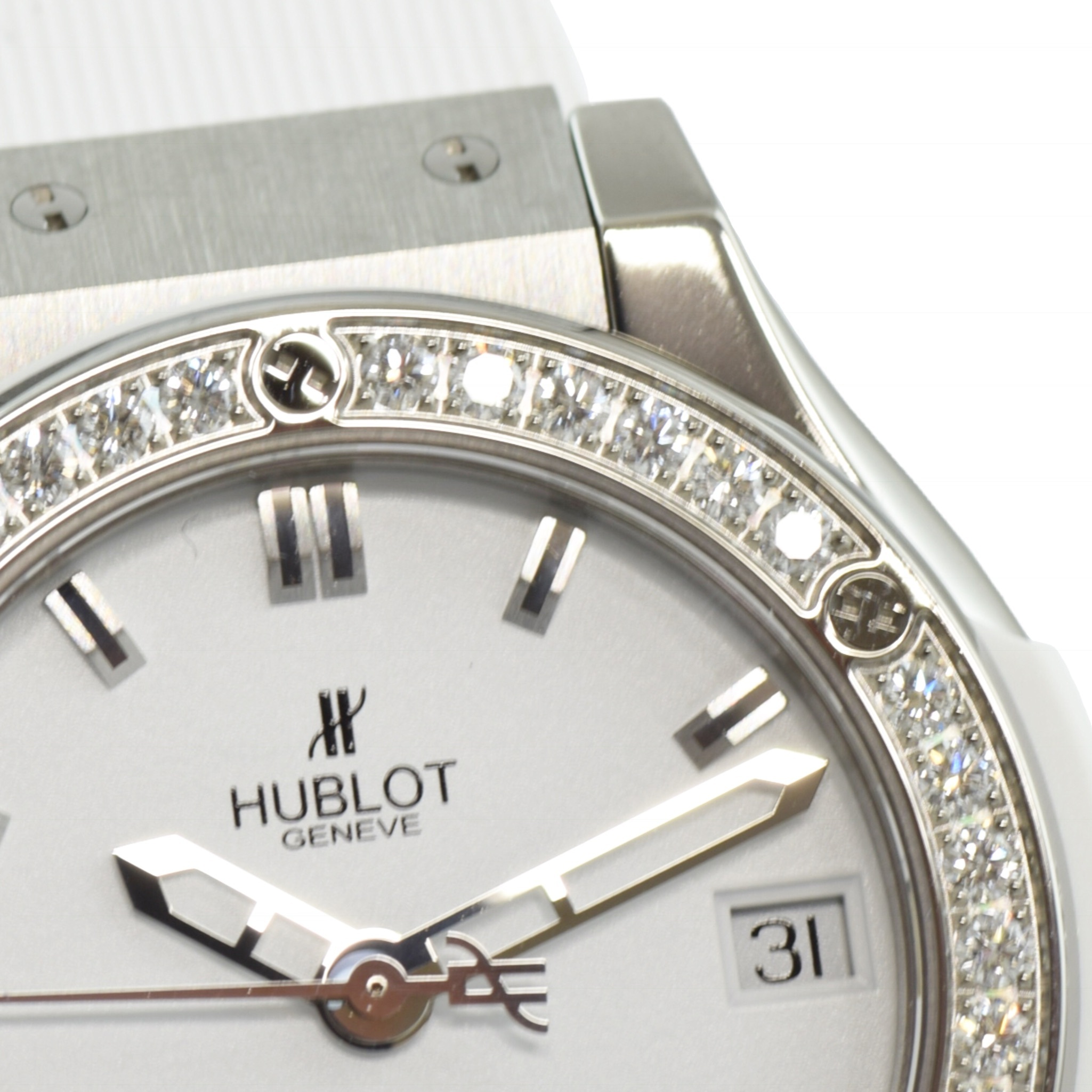 新品 ウブロ クラシックフュージョン チタニウム ホワイト