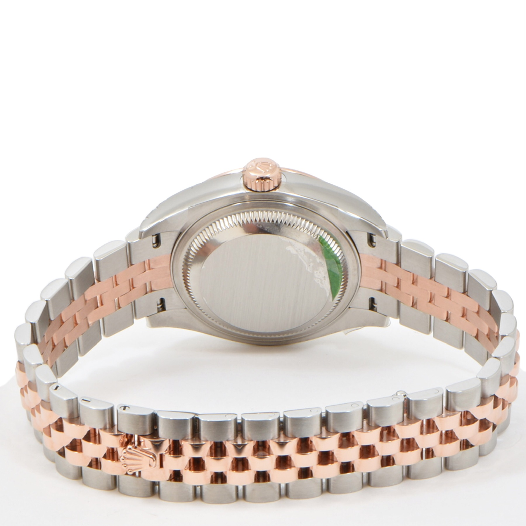 新品 ロレックス デイトジャスト28 オーベルジーヌ 10ポイントダイヤ