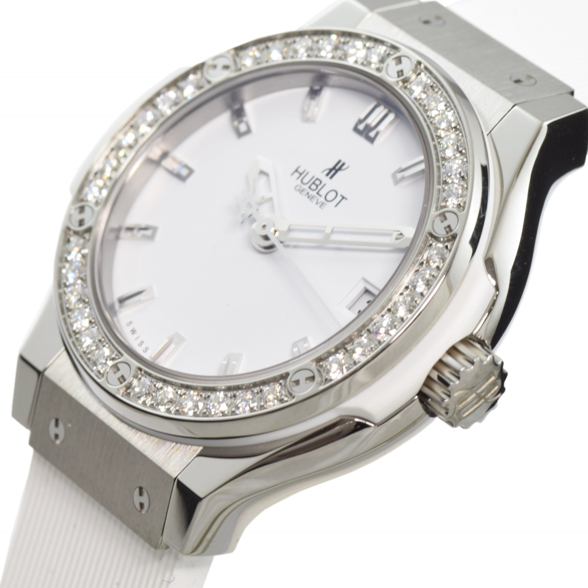 新品 ウブロ クラシックフュージョン チタニウム ホワイト