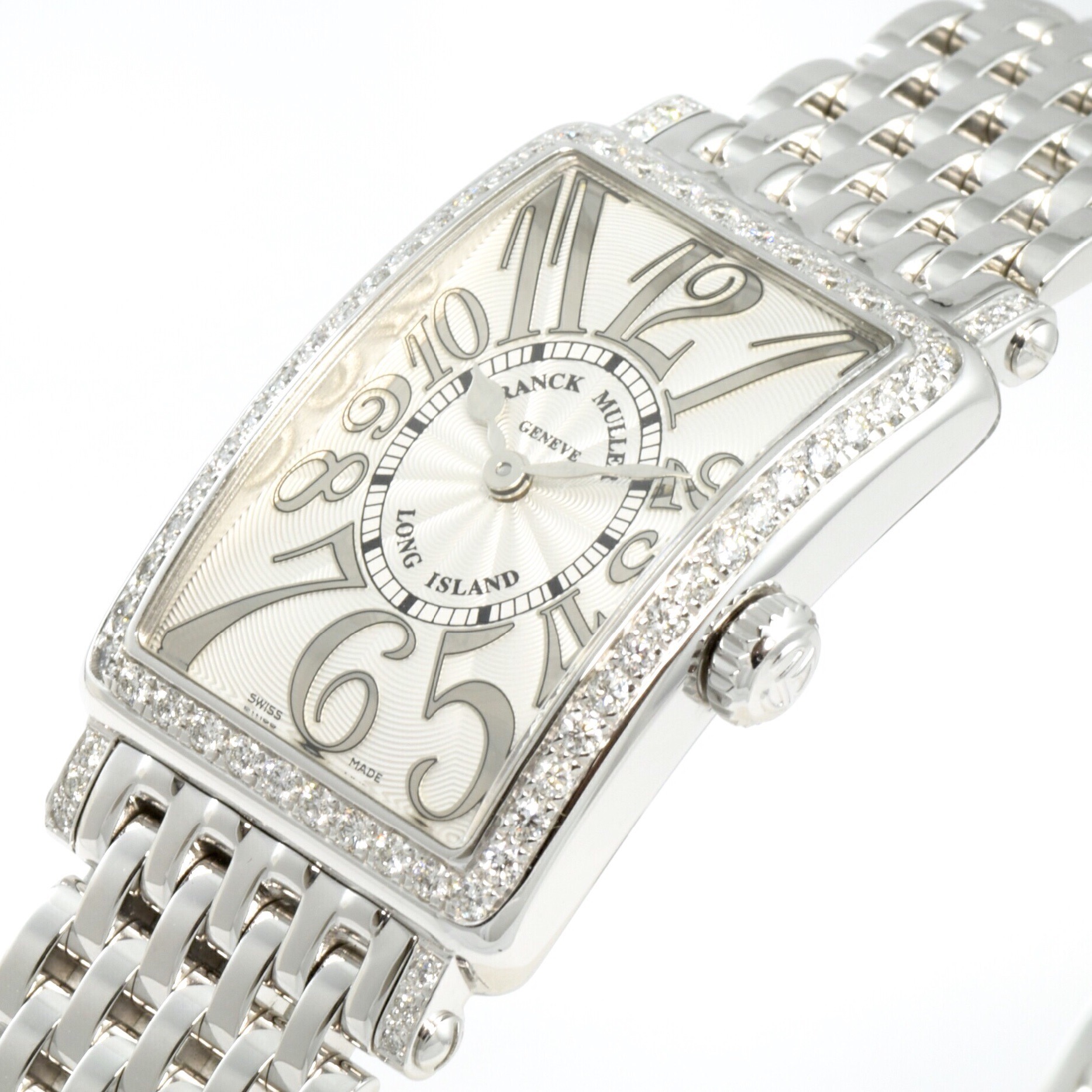 新品 フランクミュラー ロングアイランド レディース ダイヤ巻き ブレス | 商品一覧 | 時計・宝飾 バアゼル宝石