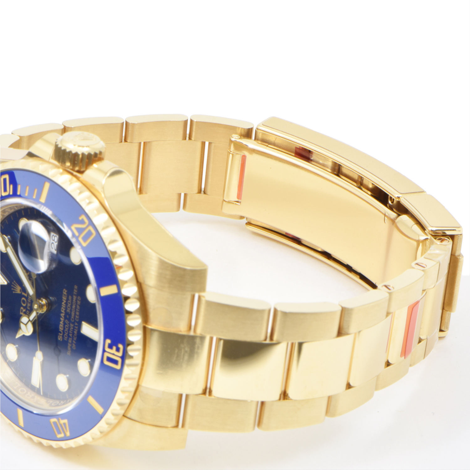 ロレックス サブマリーナー ゴールド ロレックス サブマリーナー デイト ウォッチ：18 ct イエロー