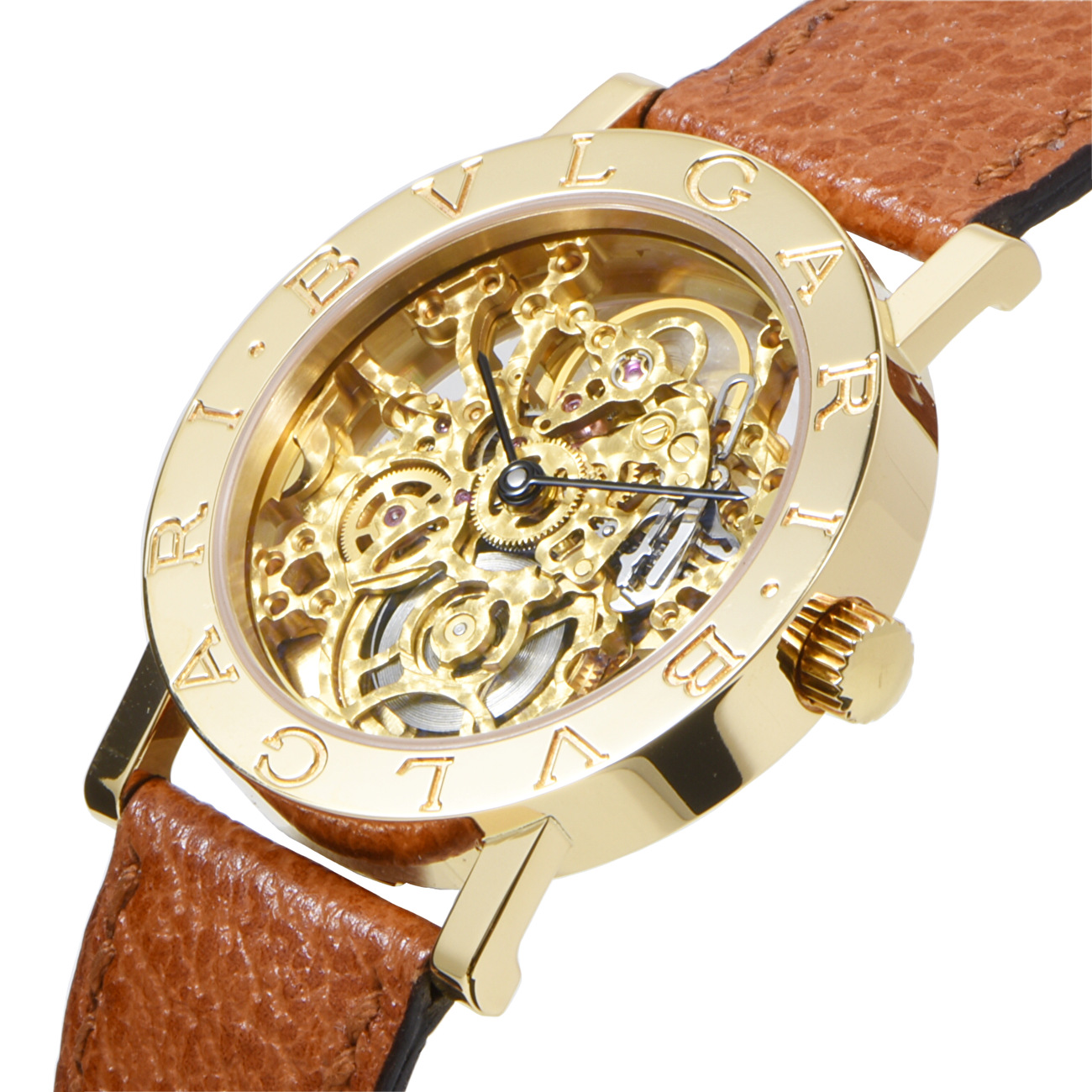 中古 ブルガリ BVLGARI BVLGARI スケルトン イエローゴールド 中古 ブルガリ BVLGARI BVLGARI スケルトン イエローゴールド