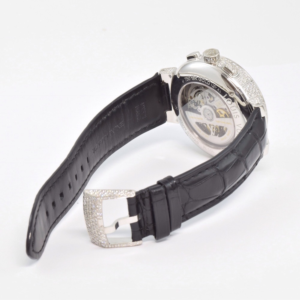 中古 ルイヴィトン タンブール クロノグラフ LV277