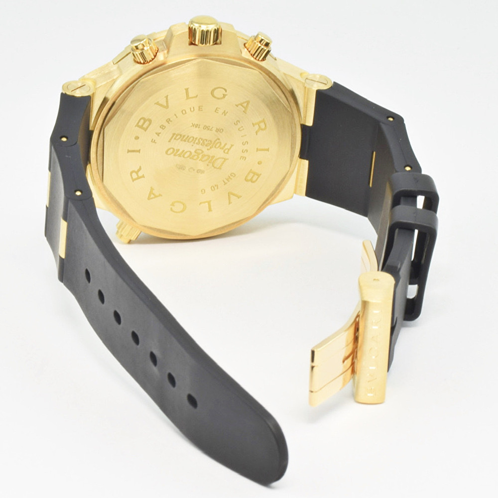 中古 ブルガリ ディアゴノ プロフェッショナル GMT クロノ