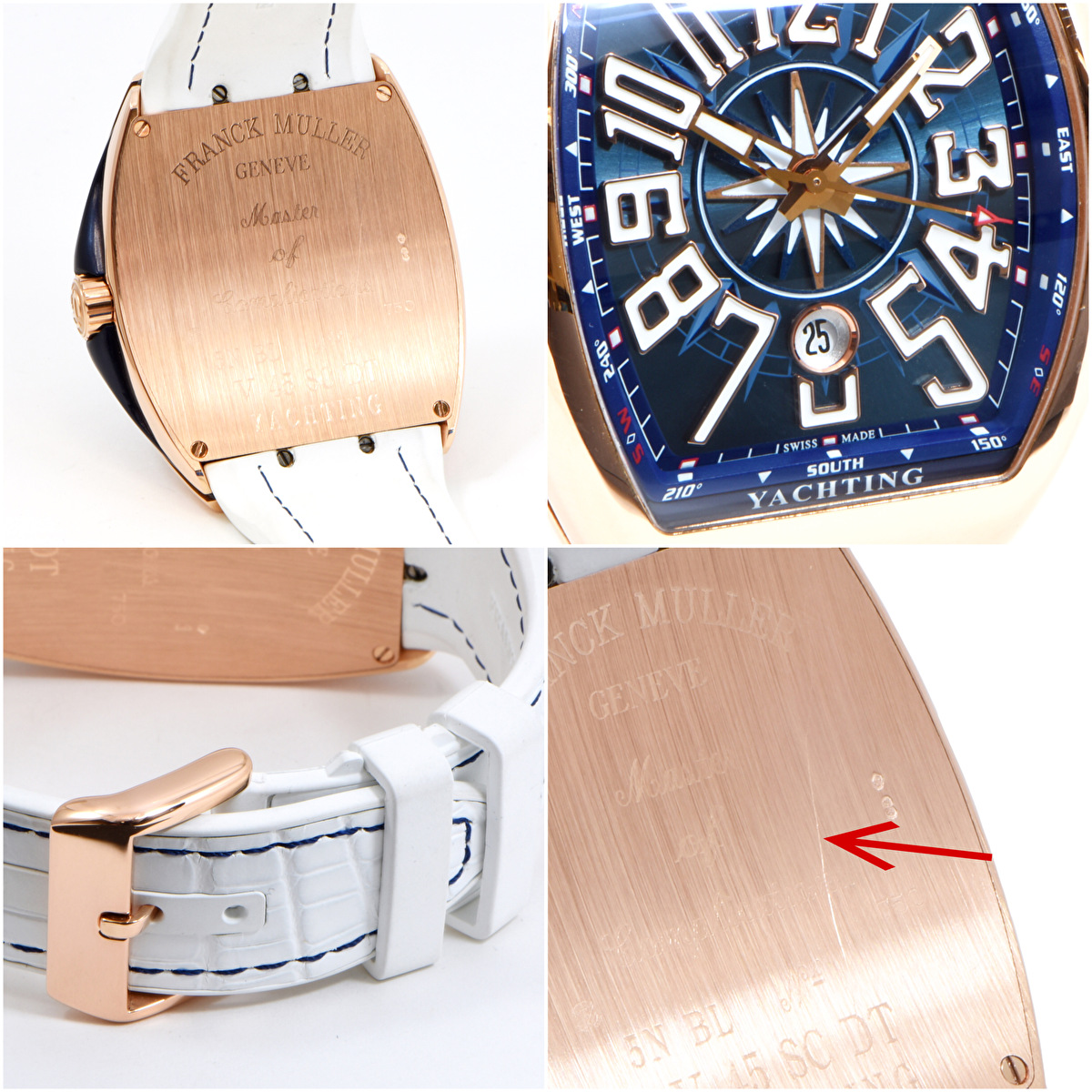 新品 フランクミュラー ヴァンガード ヨッティング ピンクゴールド