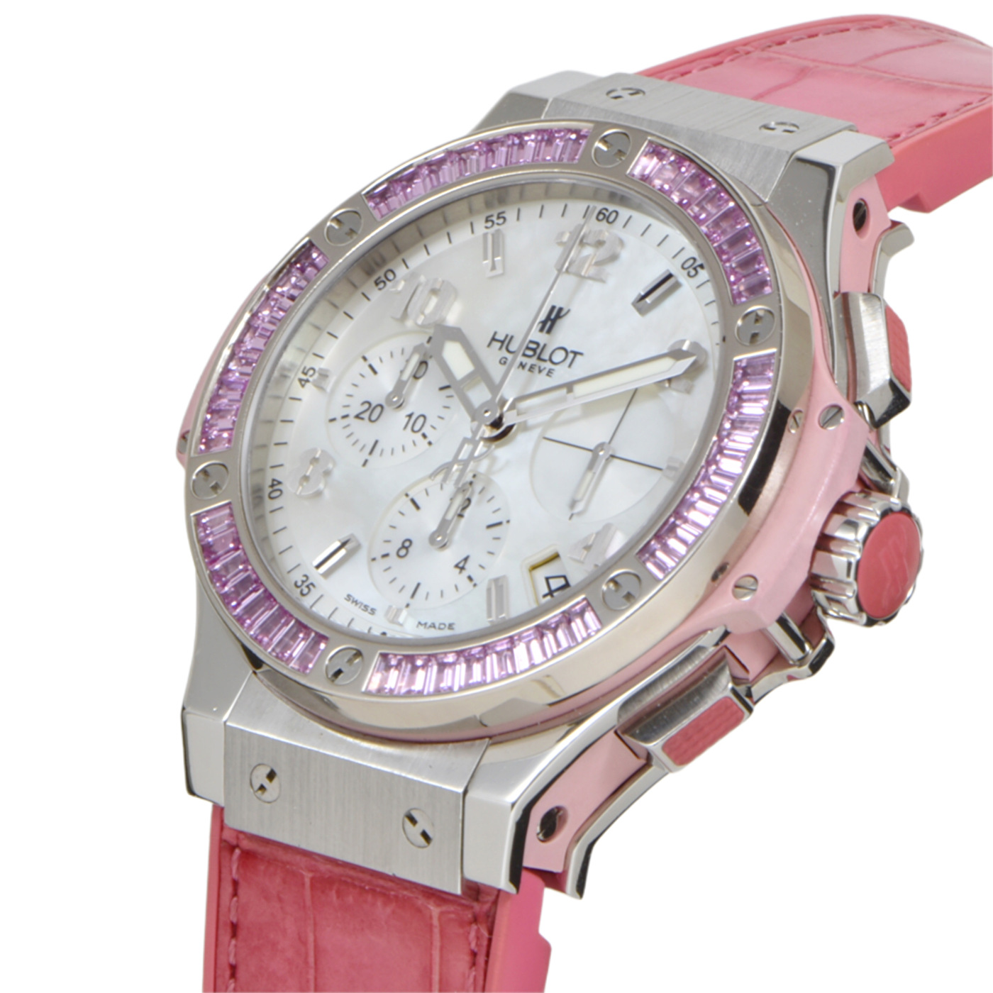 ウブロ HUBLOT ビッグバン トゥッティフルッティ ローズ 361 SP 6010 LR 1933 ピンクサファイヤベゼル Tutti Frutti Rose 90315914 HUBLOT ビッグバン トゥッティフルッティ ローズ 361 SP 6010 LR 1933