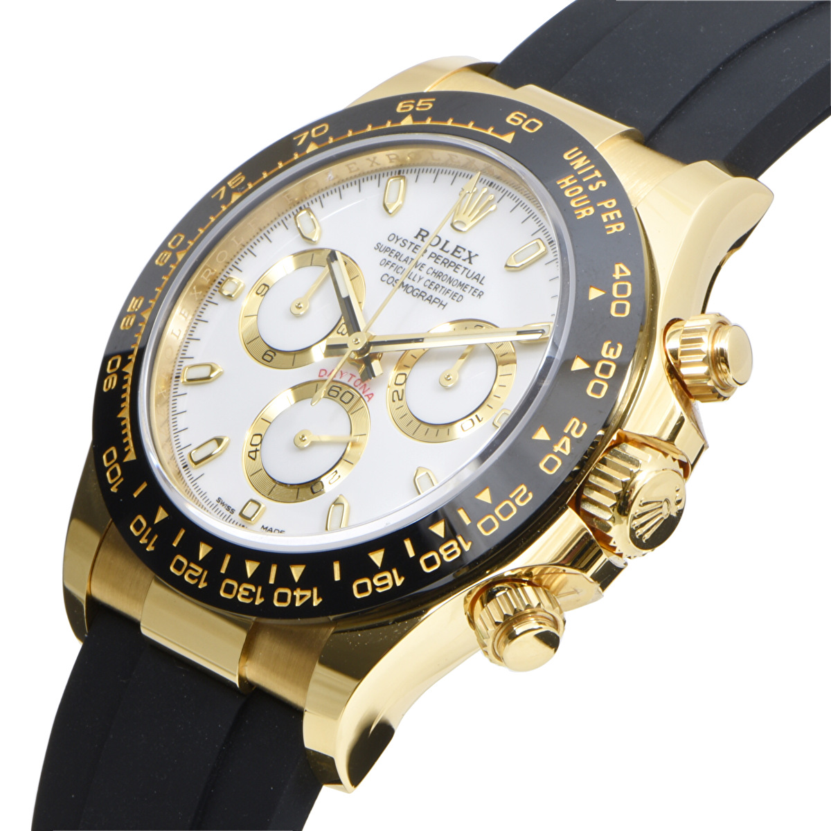 海外販促品 ROLEX コスモグラフ　デイトナ　大型掛け時計　ゴールド/ブラック 海外販促品 ROLEXロレックス 掛け時計 コスモグラフ デイトナ