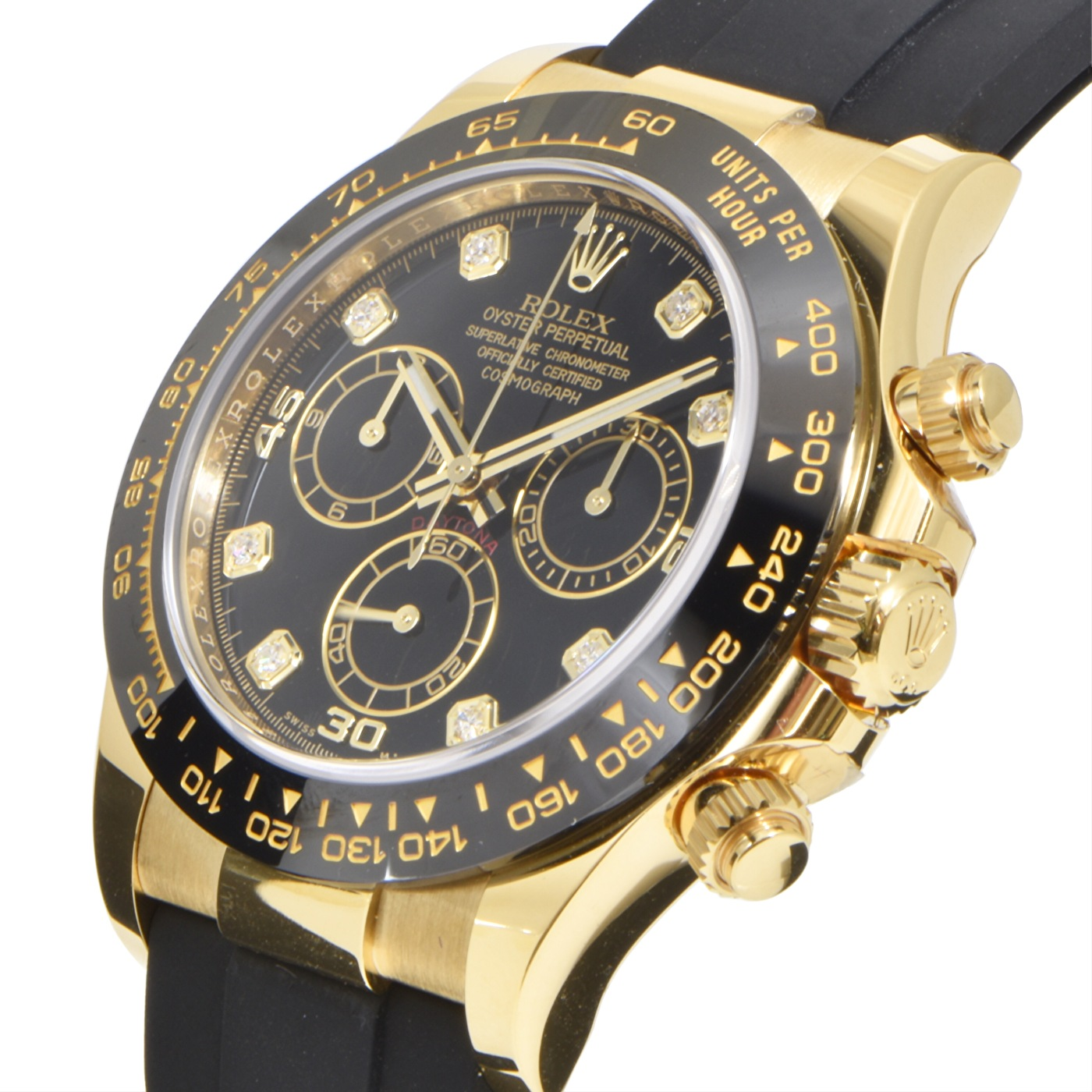 新品 ロレックス コスモグラフ デイトナ イエローゴールド/セラミック