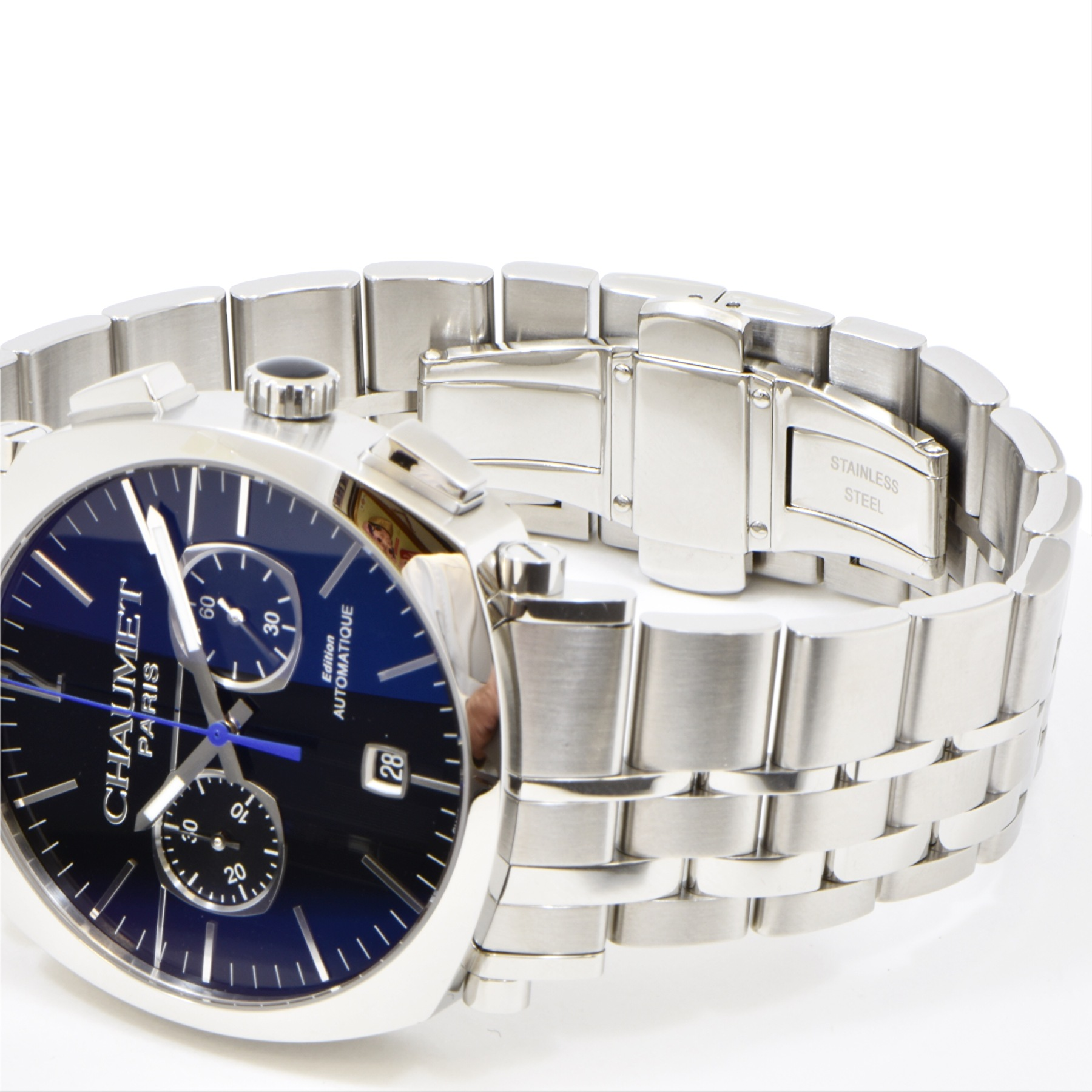 ショーメ　ダンディ　クロノグラフ CHAUMET】ショーメ『ダンディ クロノグラフ』メンズ クォーツ 1